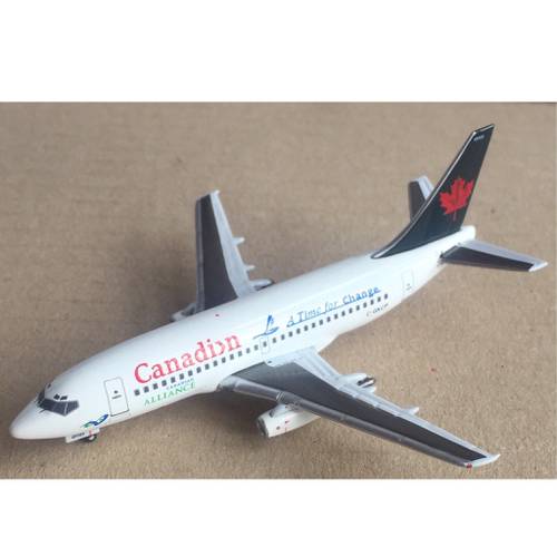 مجسم طائرة B737 طيران Air Canada مقاس 1:400 حديد