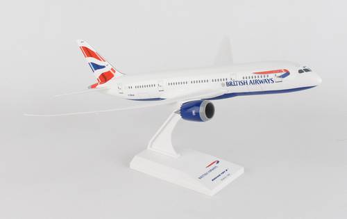 مجسم البريطانية B787-8 مقاس 1:200 بلاستيك صلب