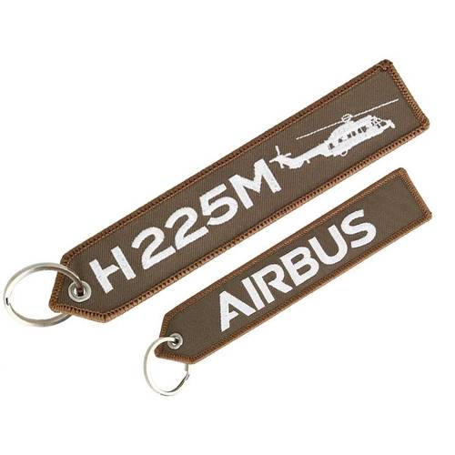 H225M Keyring 16 cm Length Embroidered Fabric from Airbus