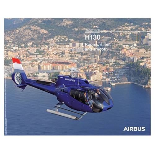ملصق (بوستر) مروحية H130 مقاس 40x50 سم من Airbus