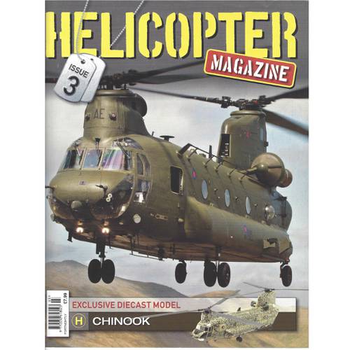 مجلة HELICOPTER مروحية Chinook عدد رقم (3)