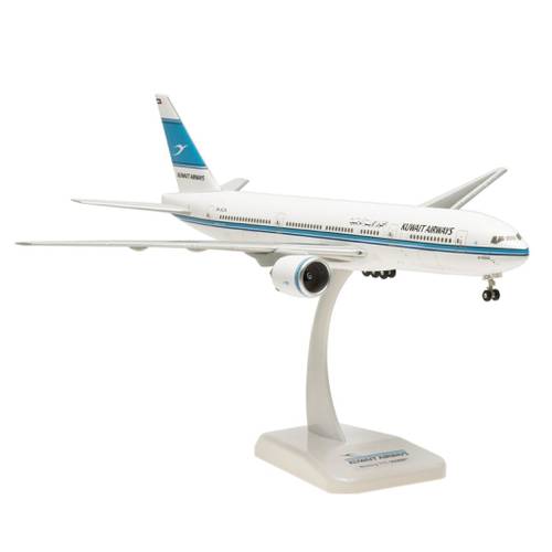 مجسم الخطوط الكويتية B777-200ER مقاس 1:200 بلاستيك صلب