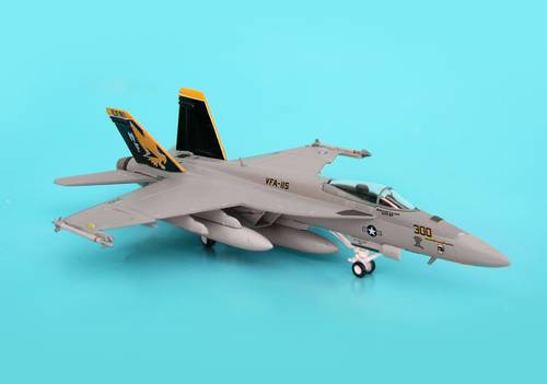 مجسم البحرية الأمريكية F/A-18E مقاس 1:200 حديد VFA115