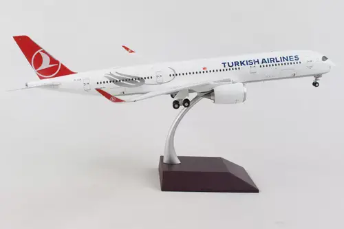 مجسم طائرة الخطوط التركية A350-900 مقاس 1:200 حديد من GeminiJets تسجيل [TC-LGA]