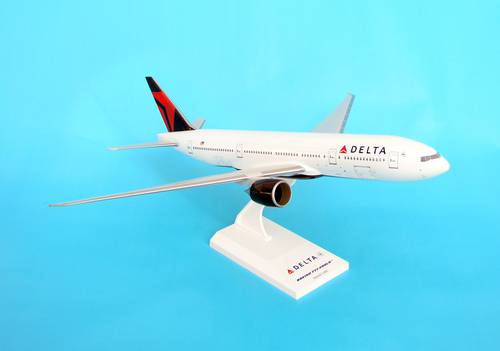 مجسم طيران ديلتا B777-200LR مقاس 1:200 بلاسنيك صلب