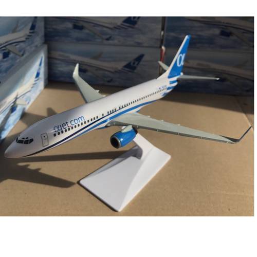 مجسم طائرة B737 طيران Ajet مقاس1:200بلاستيك A30501