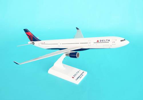 مجسم طيران ديلتا A330-300 مقاس 1:200 بلاستيك صلب