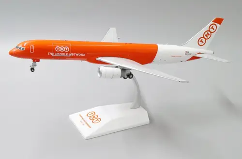 TNT Boeing 757-200PF 1:200 Scale Diecast Model by JC Wings [OE-LFB]