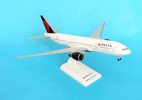 مجسم ديلتاB777-200LR مقاس1:200بلاسنيك صلب مع عجلات