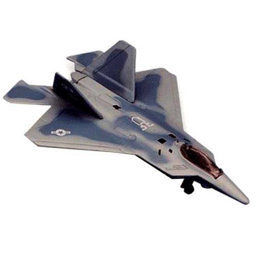 مجسم القوات الجوية الأمريكية F-22 مقاس 1:158 حديد