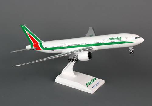 مجسم طيران أليطالياB777-200ER مقاس1:200بلاستيك صلب