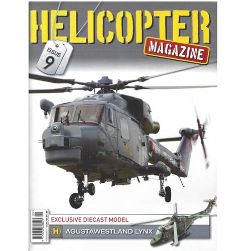 مجلة HELICOPTER مروحية Lynx عدد رقم (9)