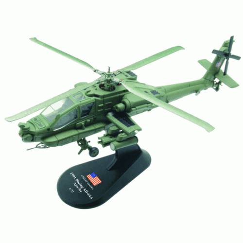 مجسم مروحية AH-64 مقاس ١:٧٢ حديد خفيف C50108