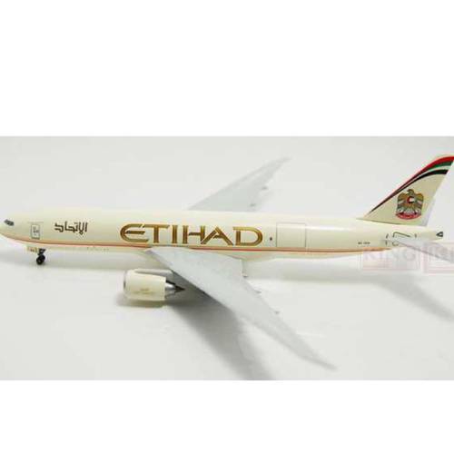 مجسم طيران الإتحاد للشحن B777F مقاس 1:400 حديد