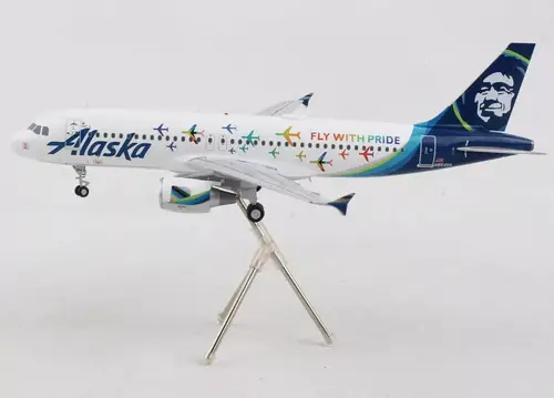 Alaska Airlines A320 1:200 Scale Diecast Model 