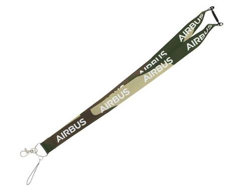 Military Camo Lanyard (Badge Holder) Polyester from Airbus