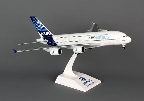 مجسم ايرباص A380 صبغة ايرباص مقاس 1:200 بلاستيك صلب