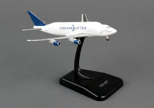 مجسم بوينغ B747-400LCF مقاس 1:1000 حديد + قاعدة