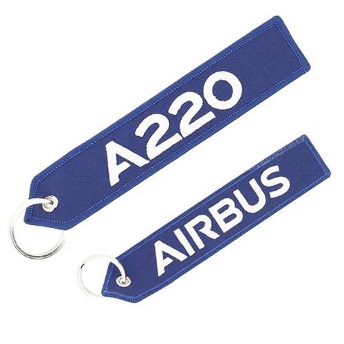 ميدالية مفاتيح طائرة A220 طول 16 سم من Airbus