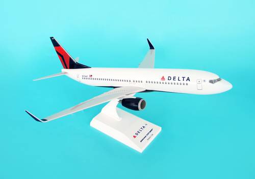 مجسم طيران ديلتا B737-800 مقاس 1:130 بلاستيك صلب