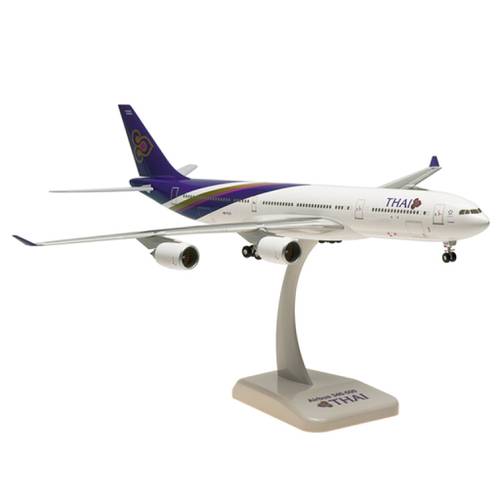 مجسم الطيران التايلانديA340-500مقاس1:200بلاستيكصلب