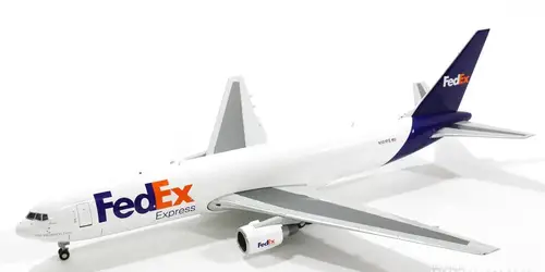 FedEx Boeing 767-300F 1:200 Scale Diecast Model by GeminiJets [N101FE]
