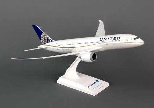 مجسم طيران يونايتد B787-8 مقاس 1:200 بلاستيك صلب