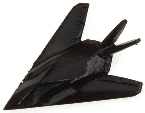 F-117 Pin Badge Black Plated