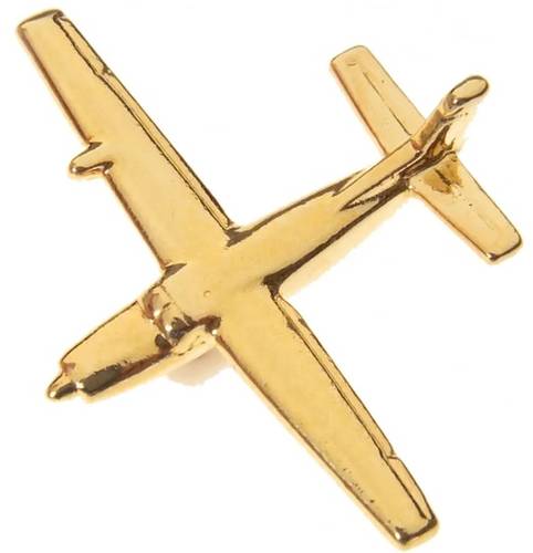 Cessna 208 Caravan Pin Badge Gold Plated