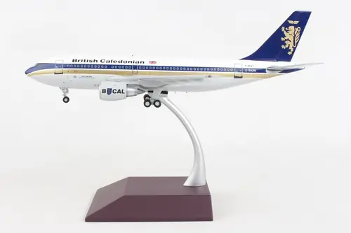مجسم طائرة بريتش كالدونيان A310-200 مقاس 1:200 حديد من GeminiJets تسجيل [G-BKWT]