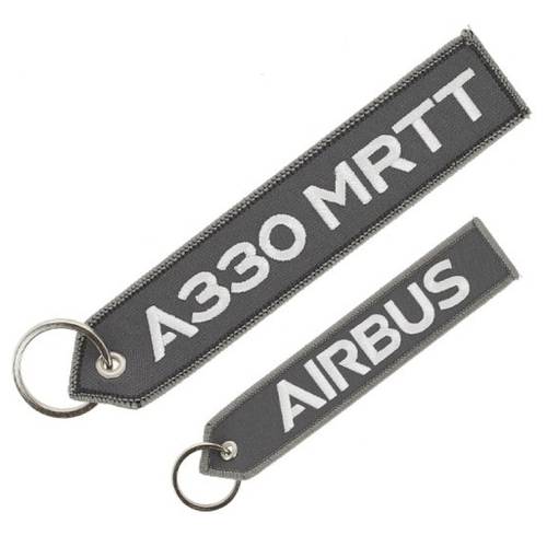 ميدالية مفاتيح طائرة A330MRTT رصاصي 16سم من Airbus