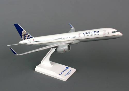 مجسم طيران يونايتد B757-200ER مقاس 1:150 بلاستيك صلب
