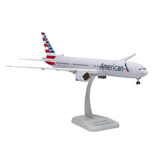 مجسم الخطوط الأمريكية B777-300ER مقاس 1:200 بلاستيك صلب
