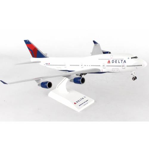 Delta Air Lines Boeing 747-400 1:200 Scale Model by Skymarks [N661US]