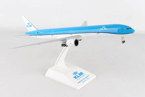 مجسم طيران KLM ط B777-300ER مقاس 1:200 بلاستيك صلب
