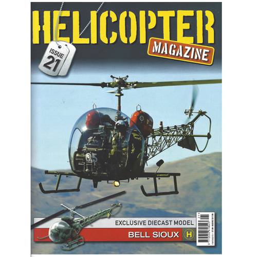 مجلة HELICOPTER مروحية Sioux عدد رقم (21) C20218