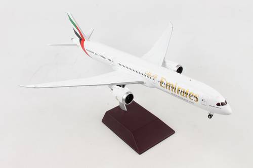 مجسم طيران الإمارات B787-10 مقاس 1:200 حديد