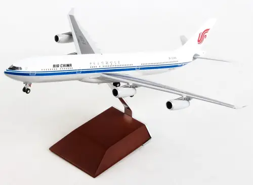 مجسم طائرة طيران الصين A340-300 مقاس 1:200 حديد من GeminiJets تسجيل [B-2389]