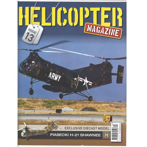 مجلة HELICOPTER مروحية H-21 عدد رقم (13)
