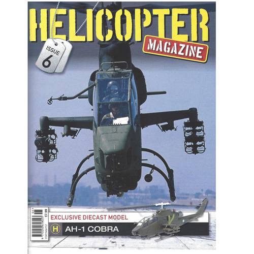 مجلة HELICOPTER مروحية AH-1 عدد رقم (6)