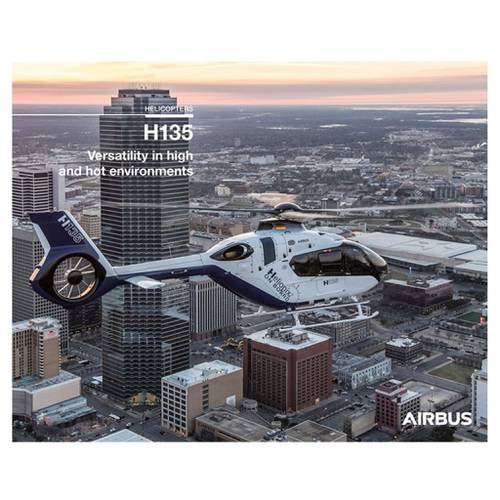 ملصق (بوستر) مروحية H135 مقاس 40x50 سم من Airbus