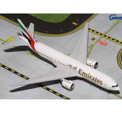 مجسم الإماراتية B777-200ER مقاس 1:400 حديد