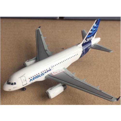 مجسم طائرة ايرباص A318 مقاس 1:400 حديد
