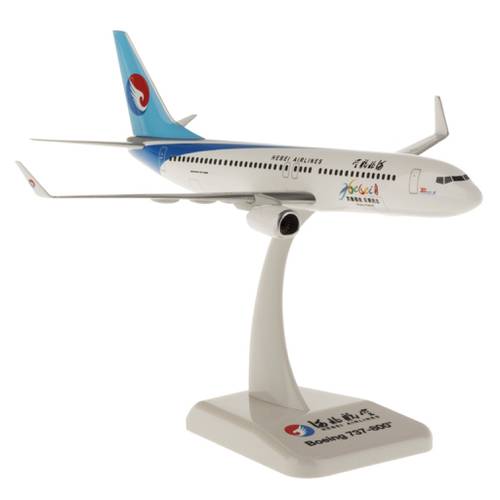 مجسم خطوط HEBEI ط B737-800 مقاس 1:200 بلاستيك صلب