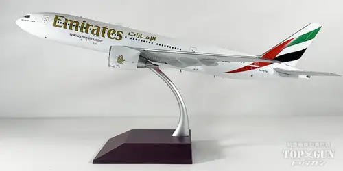 مجسم طائرة طيران الإمارات B777-200LR مقاس 1:200 حديد من GeminiJets تسجيل [A6-EWA]