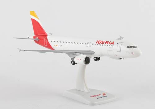 مجسم طيران آيبيريا A320 مقاس 1:200 بلاستيك صلب