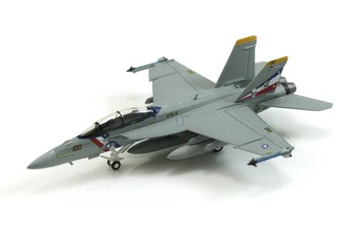 مجسم البحرية الأمريكية F/A-18F مقاس 1:200 حديد VFA2