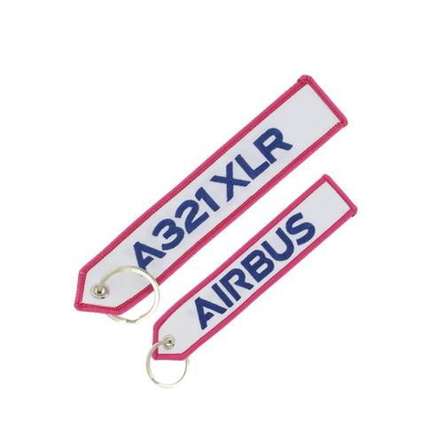 ميدالية مفاتيح طائرة A321XLR طول 16 سم قماشية من Airbus