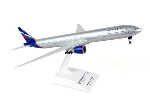 مجسم طيران ايروفلوتB777-300ER مقاس1:200بلاستيك صلب