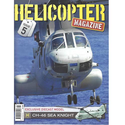 مجلة HELICOPTER مروحية CH-46 عدد رقم (5)